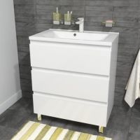 Напольная тумба с раковиной Эстет Bali New 750х450 ФР-00009965 схема 1