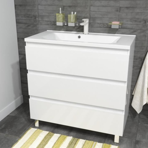 Напольная тумба с раковиной Эстет Bali New 900х450 ФР-00009972 цена от 46 330 ₽ Фото Напольная тумба с раковиной Эстет Bali New 900х450 ФР-00009972