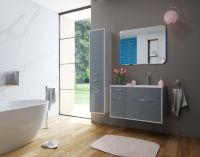 Подвесной шкаф-пенал Эстет Barcelona 35 ФР-00003588 схема 4