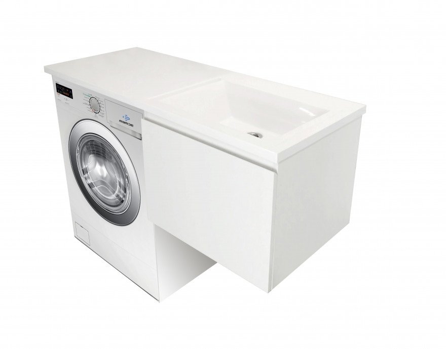 Подвесная тумба с раковиной Эстет Dallas Luxe 100 ФР-00002321 ФОТО