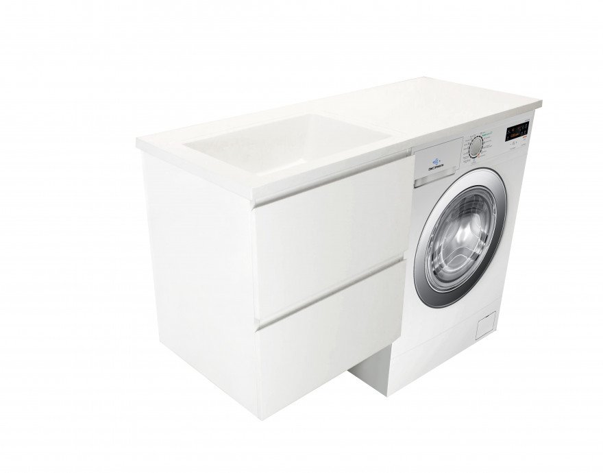 Подвесная тумба с раковиной Эстет Dallas Luxe 100 ФР-00002313 ФОТО