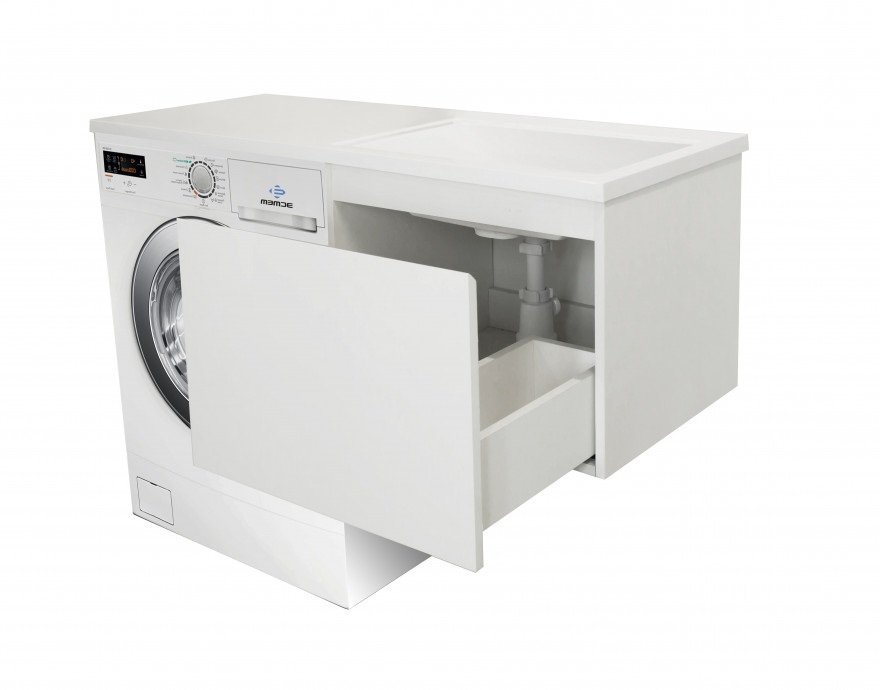 Подвесная тумба с раковиной Эстет Dallas Luxe 110 ФР-00002025 ФОТО