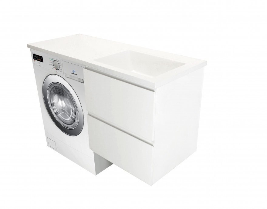 Подвесная тумба с раковиной Эстет Dallas Luxe 110 ФР-00002020 ФОТО