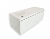 Подвесная тумба с раковиной Эстет Dallas Luxe 130 ФР-00002274 схема 2