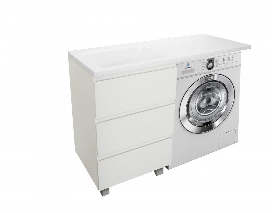 Напольная тумба с раковиной Эстет Dallas Luxe 140 ФР-00002922 ФОТО