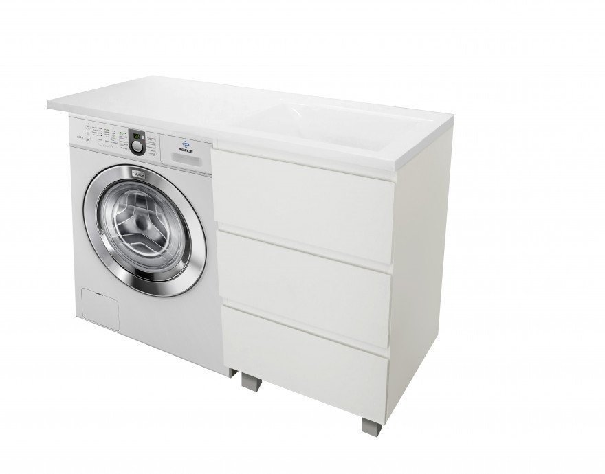 Напольная тумба с раковиной Эстет Dallas Luxe 140 ФР-00002922 ФОТО