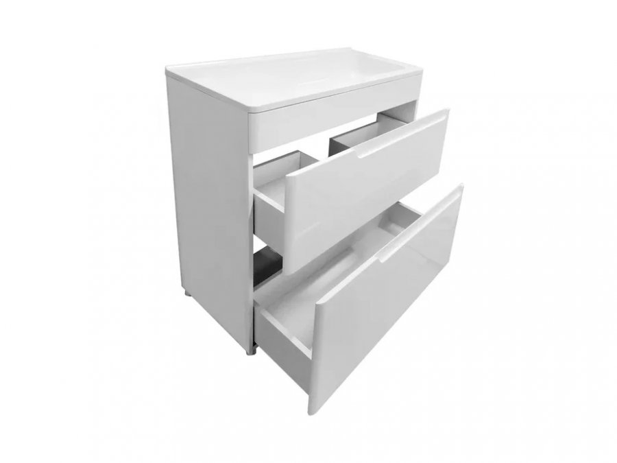 Напольная тумба с раковиной Эстет Kare Luxe 60 ФР-00007072 ФОТО