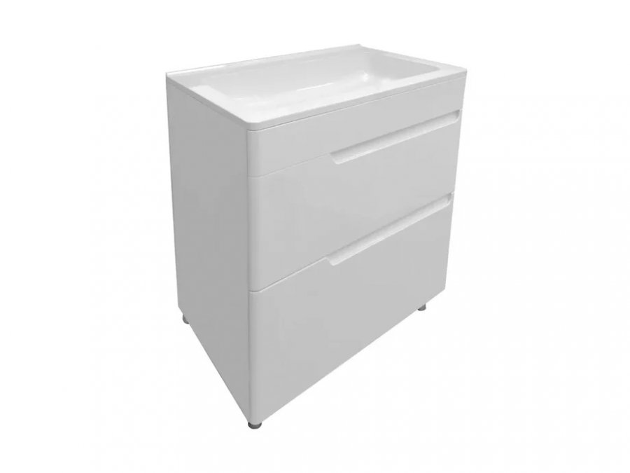 Напольная тумба с раковиной Эстет Kare Luxe 70 ФР-00007071 ФОТО