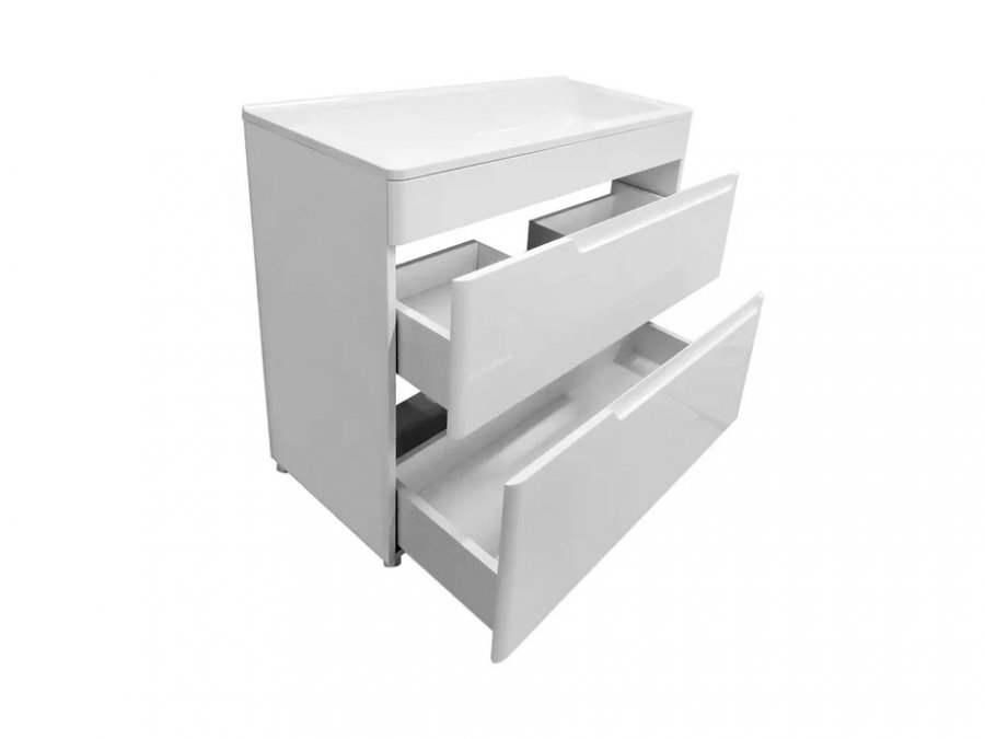 Напольная тумба с раковиной Эстет Kare Luxe 70 ФР-00007071 ФОТО