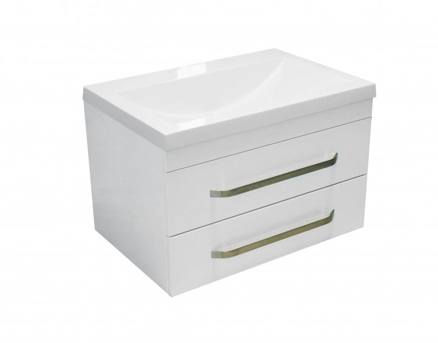 Подвесная тумба с раковиной Эстет Monaco 60 ФР-00002237 ФОТО