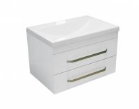 Подвесная тумба с раковиной Эстет Monaco 60 ФР-00002237 схема 2