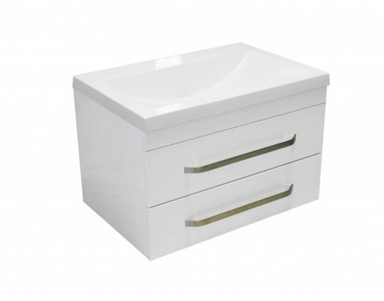 Подвесная тумба с раковиной Эстет Monaco 60 ФР-00002237 схема 2