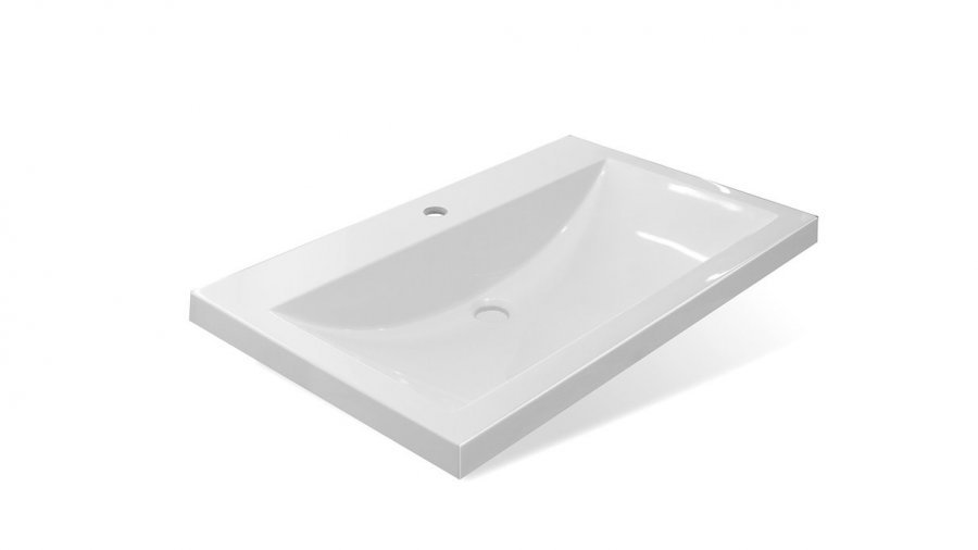 Тумба с раковиной Эстет Monaco Wood 80 ФР-00010675 ФОТО