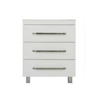 Тумба с раковиной Эстет Рава 70 см 1070-1420x505 мм Рава 107 3 ящ(70) схема 1