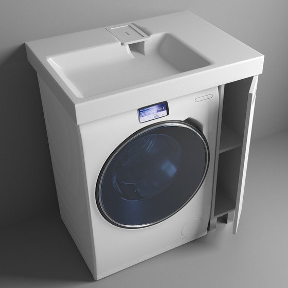 Напольная тумба под умывальник Riga Luxe 800х590 ФР-00009655