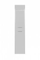 Подвесной шкаф-пенал Эстет Vegas 40 ФР-00003493 схема 1