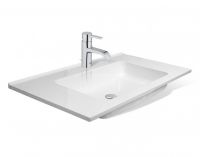 Раковина из литьевого мрамора Эстет Kare 90 ФР-00000782 схема 2 Раковина из литьевого мрамора Эстет Kare 90 ФР-00000782 схема 2