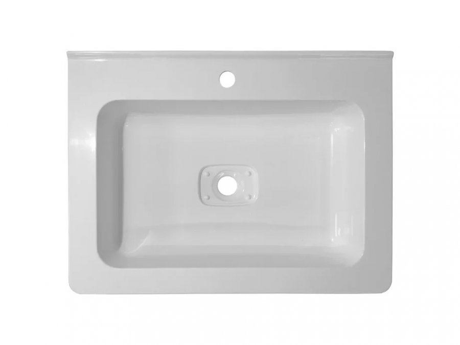 Изображение Раковина из литьевого мрамора Эстет Kare Luxe 60 ФР-00006472