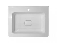 Раковина из литьевого мрамора Эстет Kare Luxe 60 ФР-00006472 схема 3 Раковина из литьевого мрамора Эстет Kare Luxe 60 ФР-00006472 схема 3