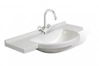 Раковина из литьевого мрамора Эстет Kuba 90 ФР-00000783 схема 2