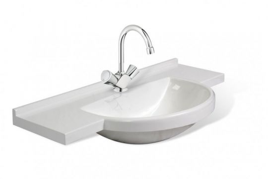 Раковина из литьевого мрамора Эстет Kuba 90 ФР-00000783 схема 2