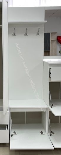 Тумба 1-ств. "Бьянко" Белый лофт