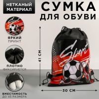 Сумка для обуви Sport, 41х30х0,5 см