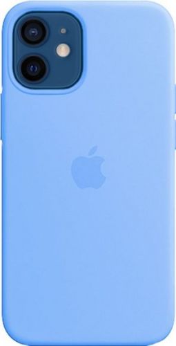 Чехол силиконовый для iPhone 12 Mini (Голубой)