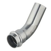 Угол Valtec (VTi.958.I.002828) 45° 28 мм ВН нержавеющая сталь