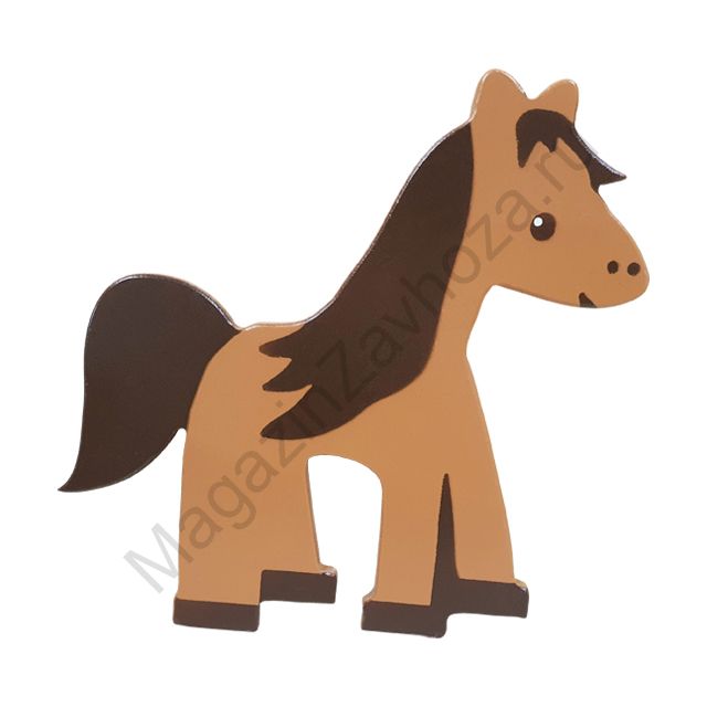 Декор ЛОШАДКА (стеновая панель 12)