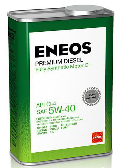 Eneos Premium Diesel CI-4 5W-40, 1л