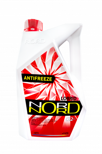 Антифриз High Quality Antifreeze готовый -40C красный 3 кг  nord