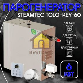 Steamtec TOLO KEY 60 - 6 кВт парогенератор бюджетная серия