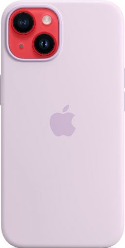 Силиконовый чехол для iPhone 14 (Фиолетовый)