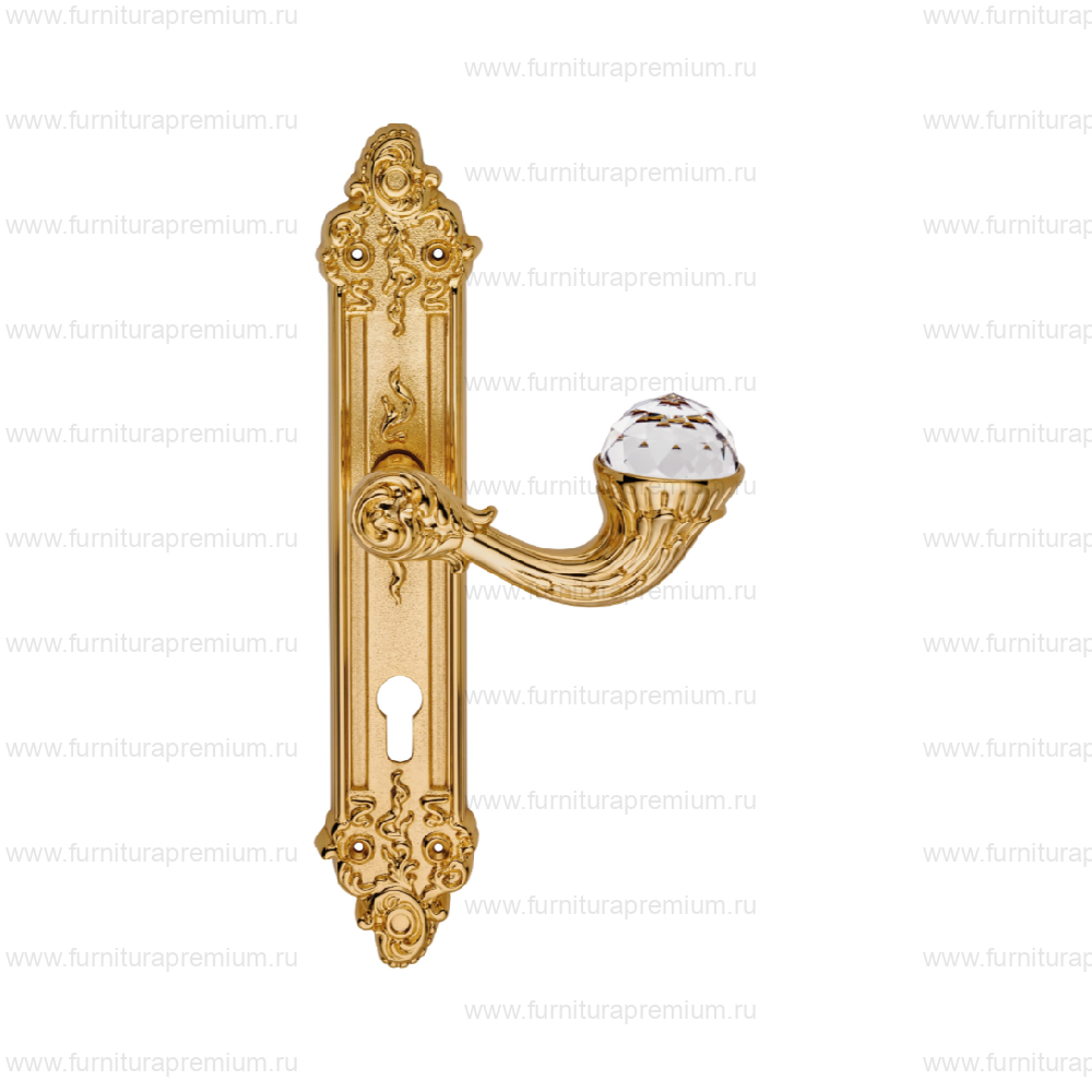 Ручка на планке Linea Cali Brilliant Crystal 1526 PL